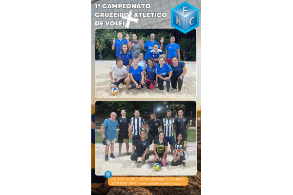 1º CAMPEONATO DE VÔLEI - CRUZEIRO X ATLÉTICO