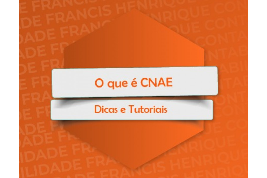 O QUE É CNAE  - definição 