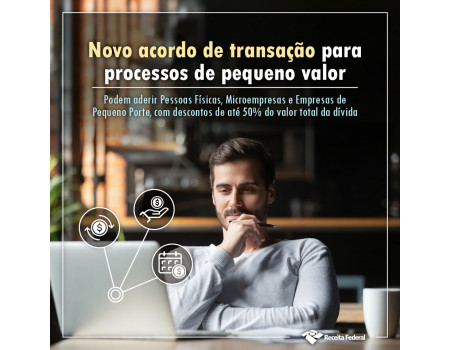 Novo acordo de transação para processos de pequeno valor