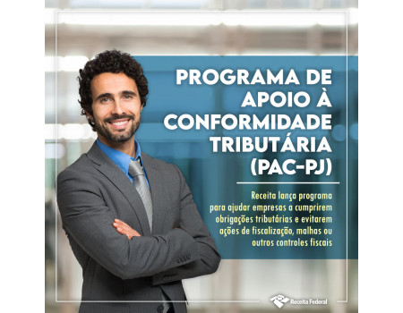 Receita Federal lança programa para ajudar empresas a cumprirem obrigações tributárias