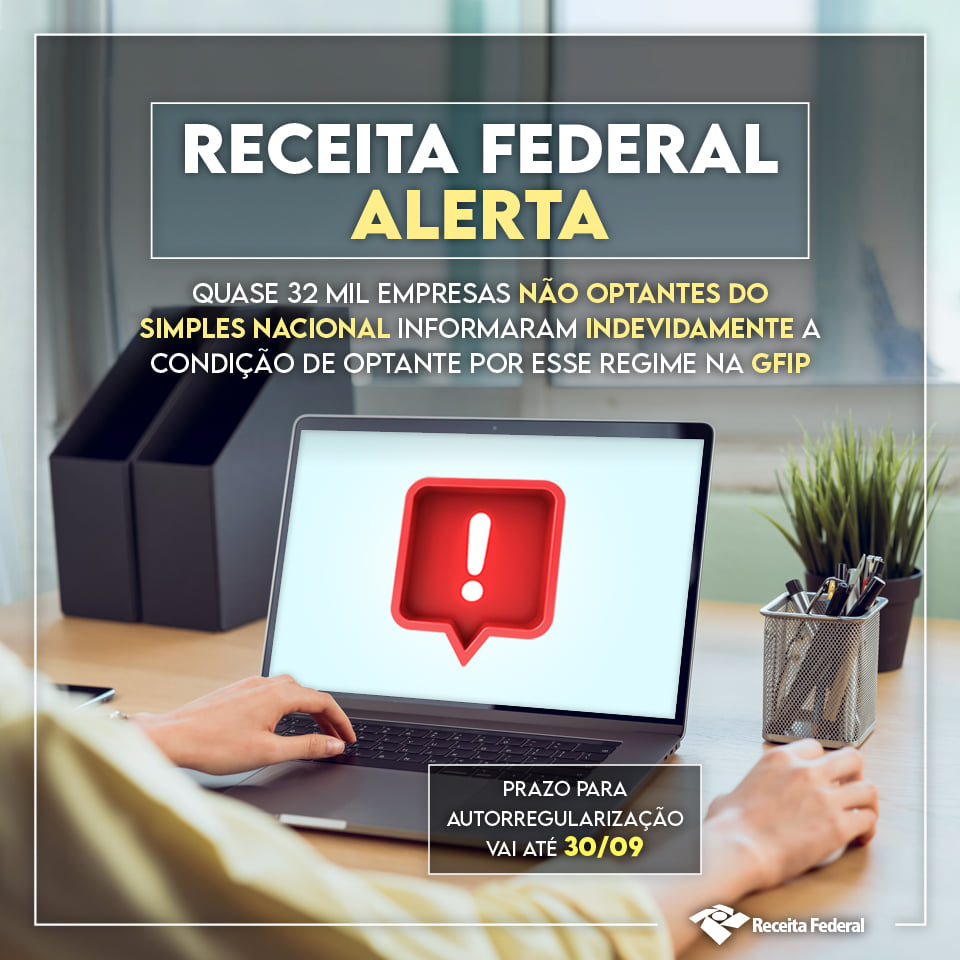 Receita Federal alerta sobre inconsistências na GFIP