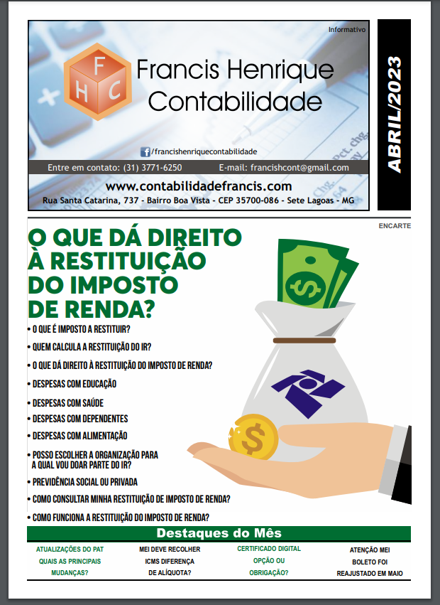 INFORMATIVO ABRIL 2023