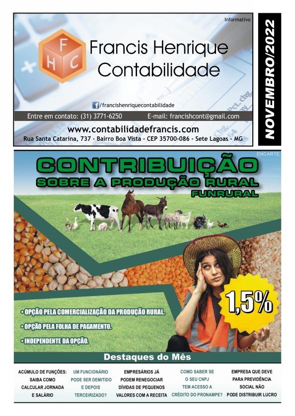 INFORMATIVO NOVEMBRO 2022