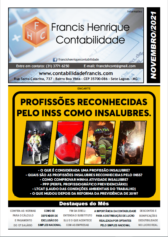 INFORMATIVO NOVEMBRO 2021