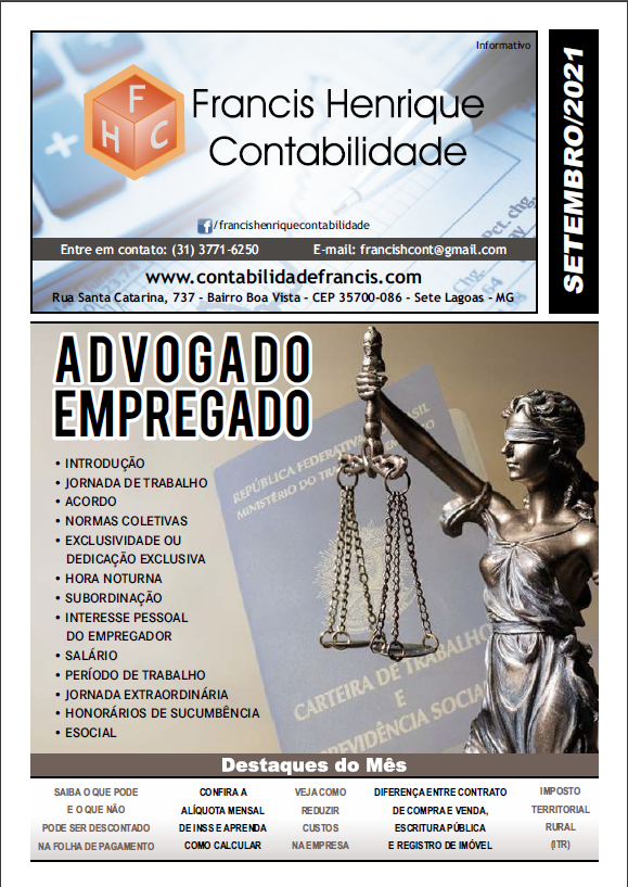 INFORMATIVO SETEMBRO 2021