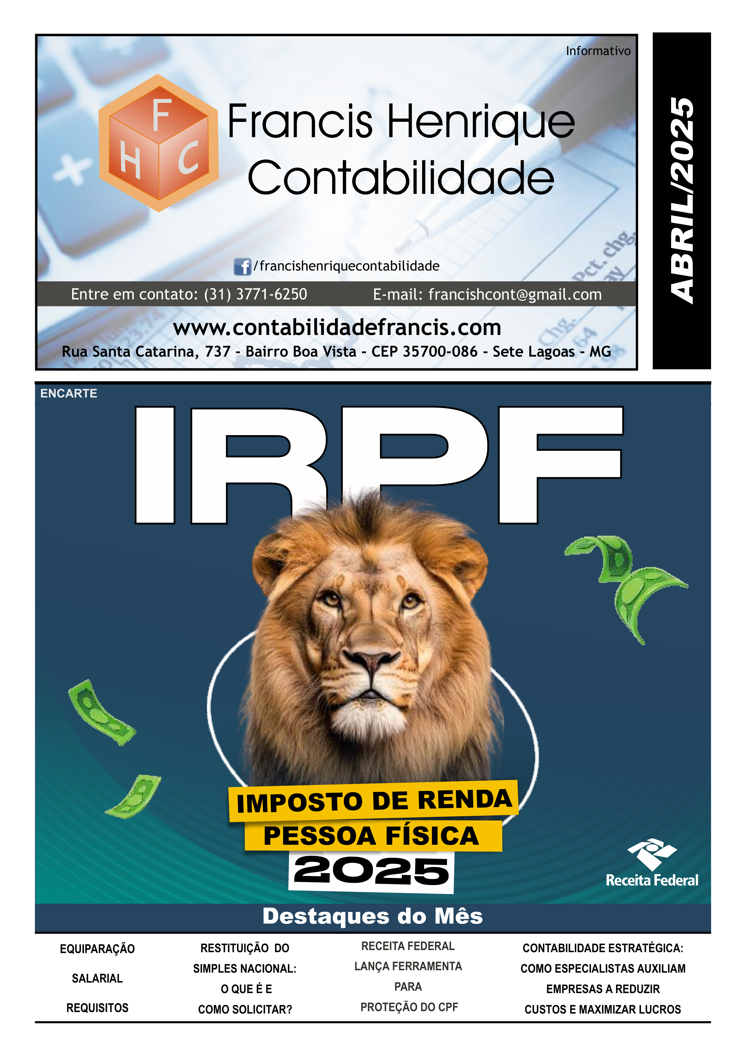 Informativo de Abril de 2025