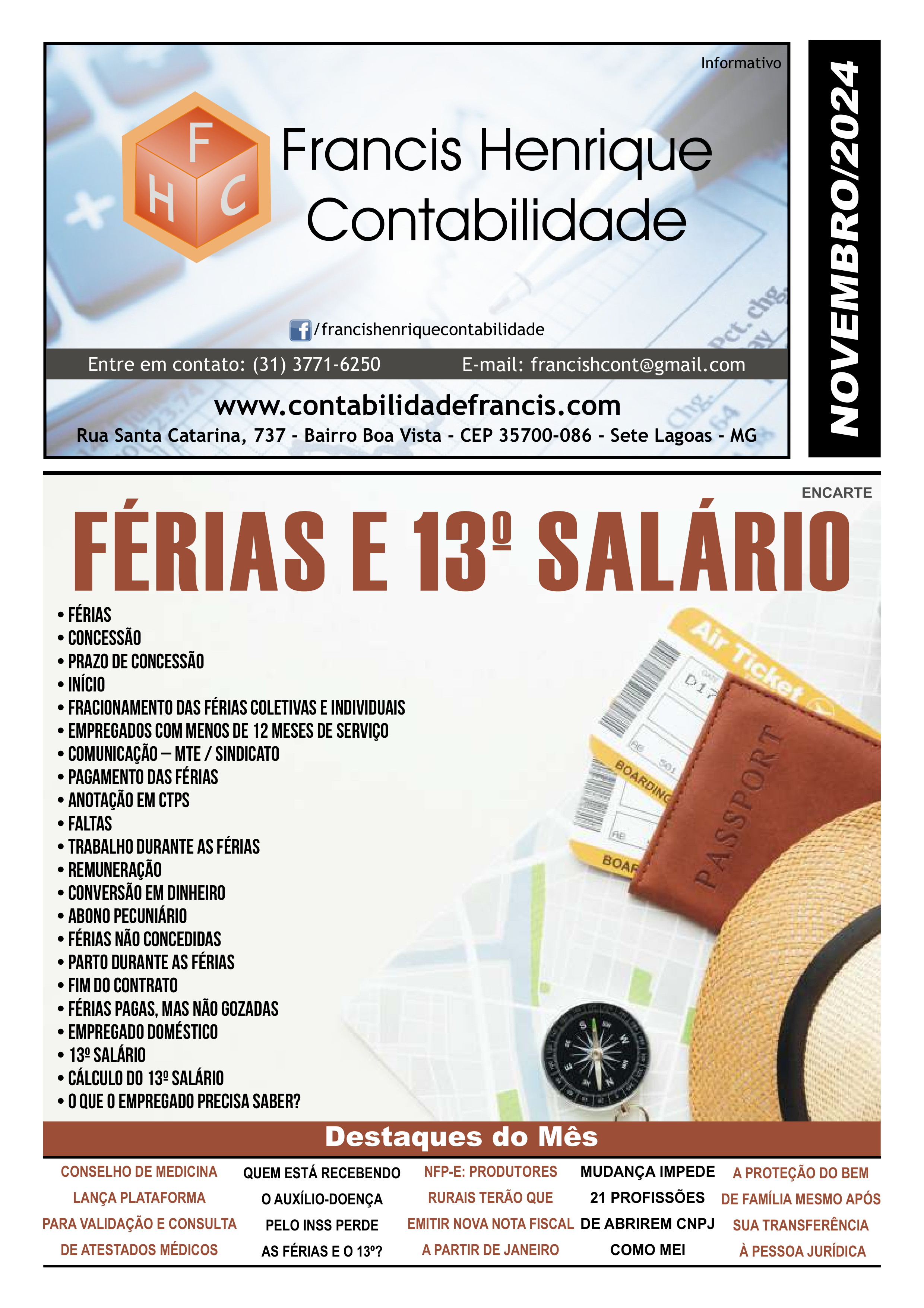 Informativo de Novembro de 2024