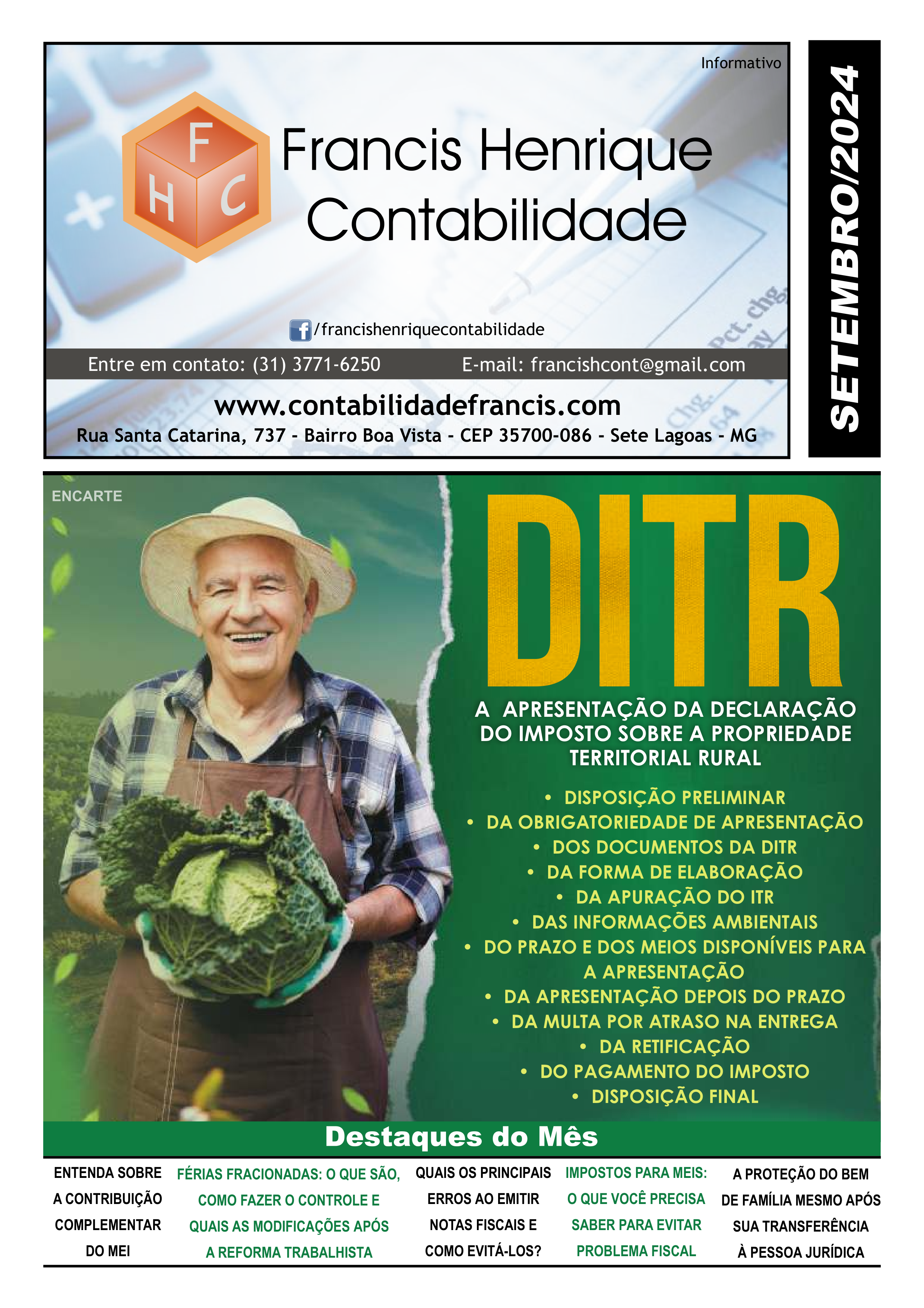 Informativo de Setembro 2024