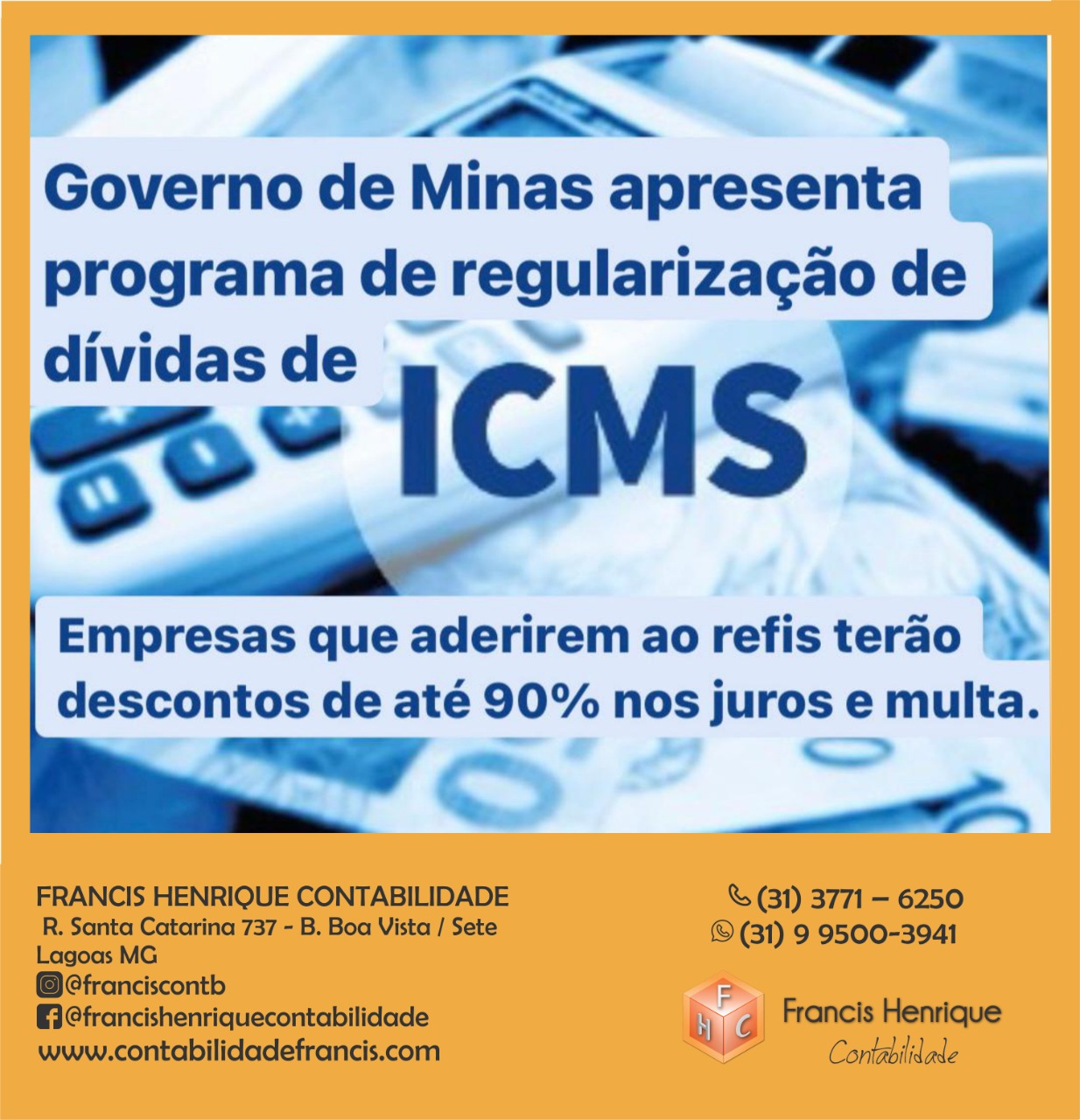 Governo de Minas apresenta programa de regularização de dívidas de ICMS